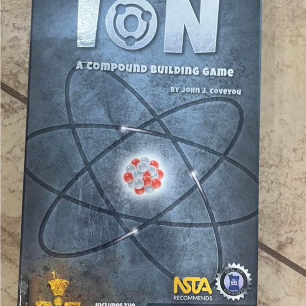 Ion: A Compound Building Game. Complete set New